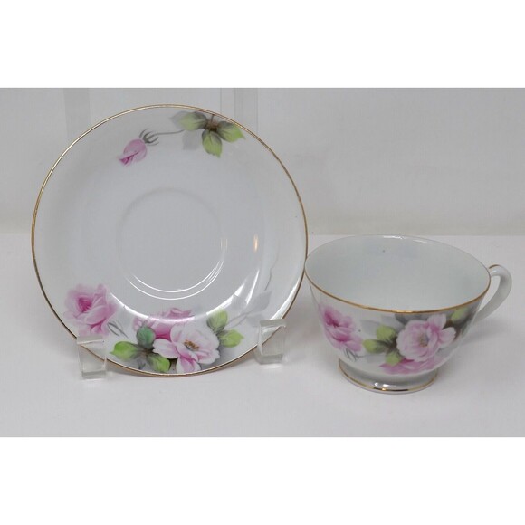 Aichi China Japan Tea Cup & Saucer - Picture 1 of 9